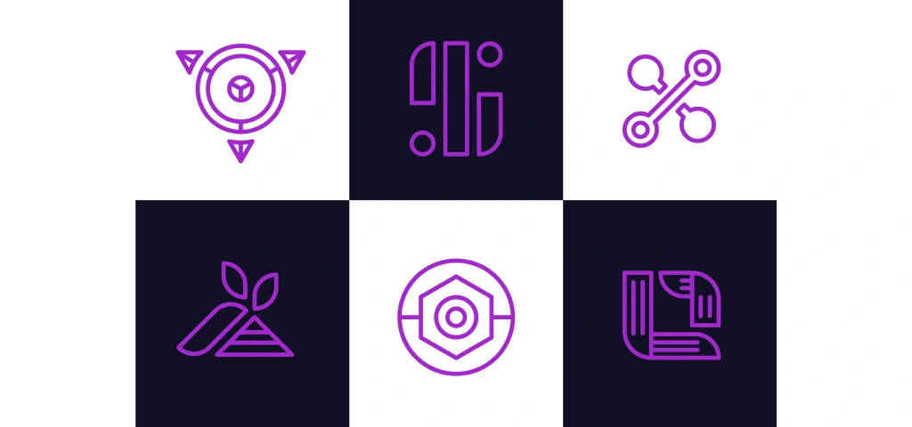 logotipos isotipos subido a Colores en el branding, ¿Cómo elegir la paleta que define tu marca?