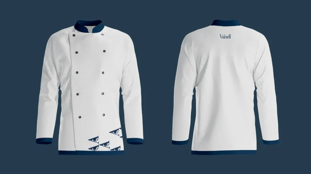 Chef Jacket Mockup subido a Vaixell Restaurant