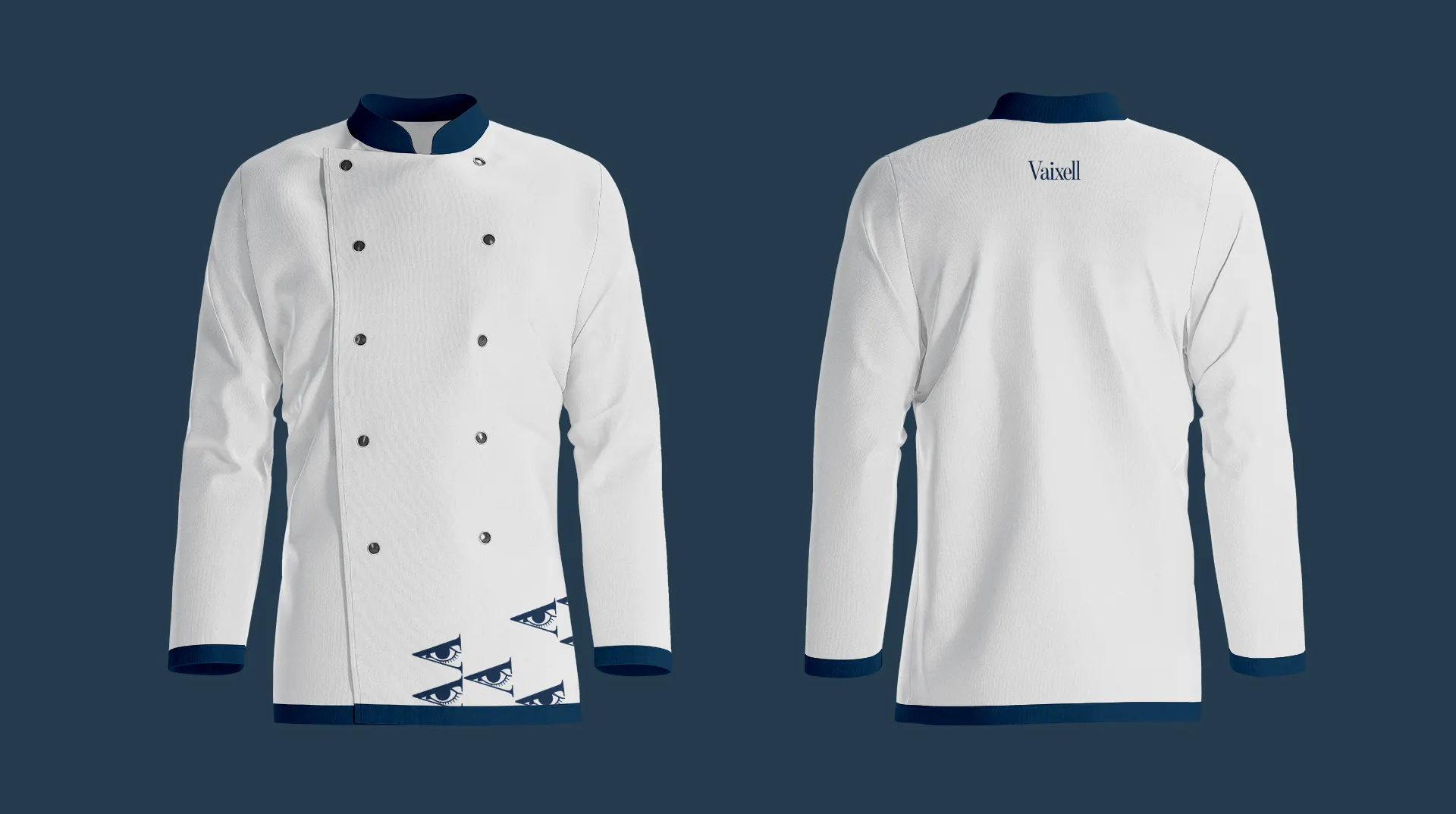 Chef Jacket Mockup subido a Vaixell Restaurant