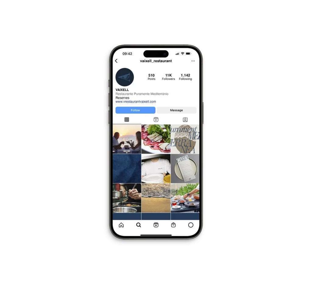 instagram subido a Vaixell Restaurant