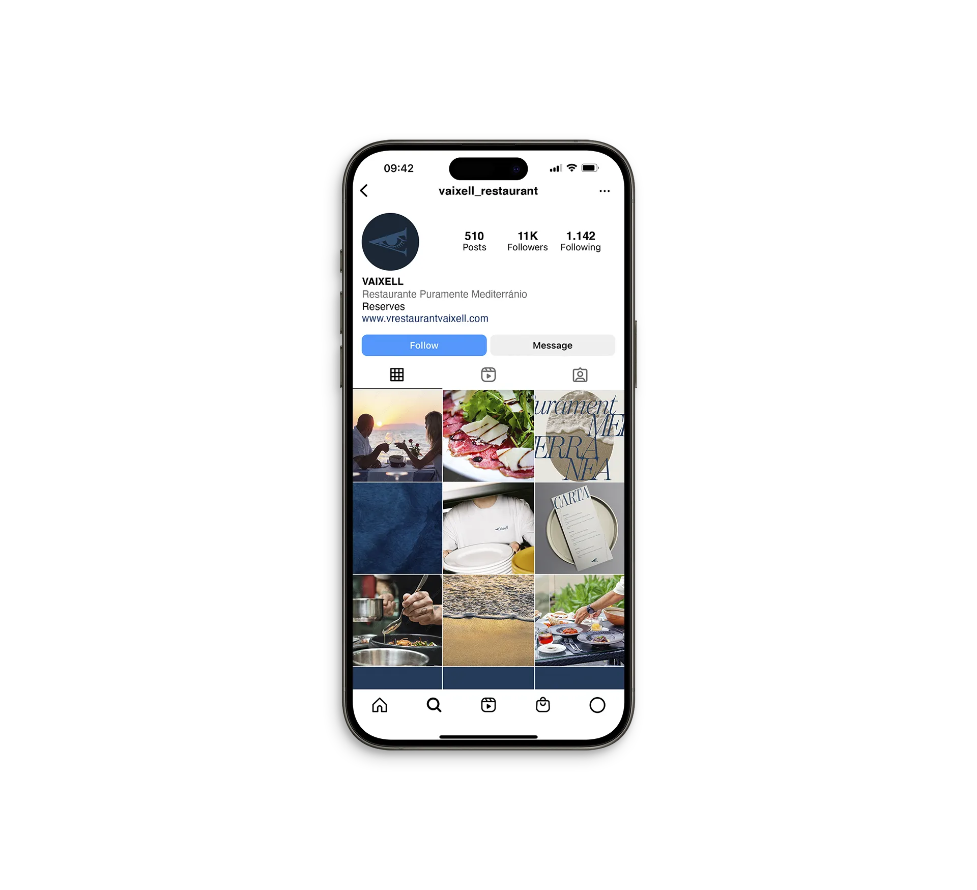 instagram subido a Vaixell Restaurant